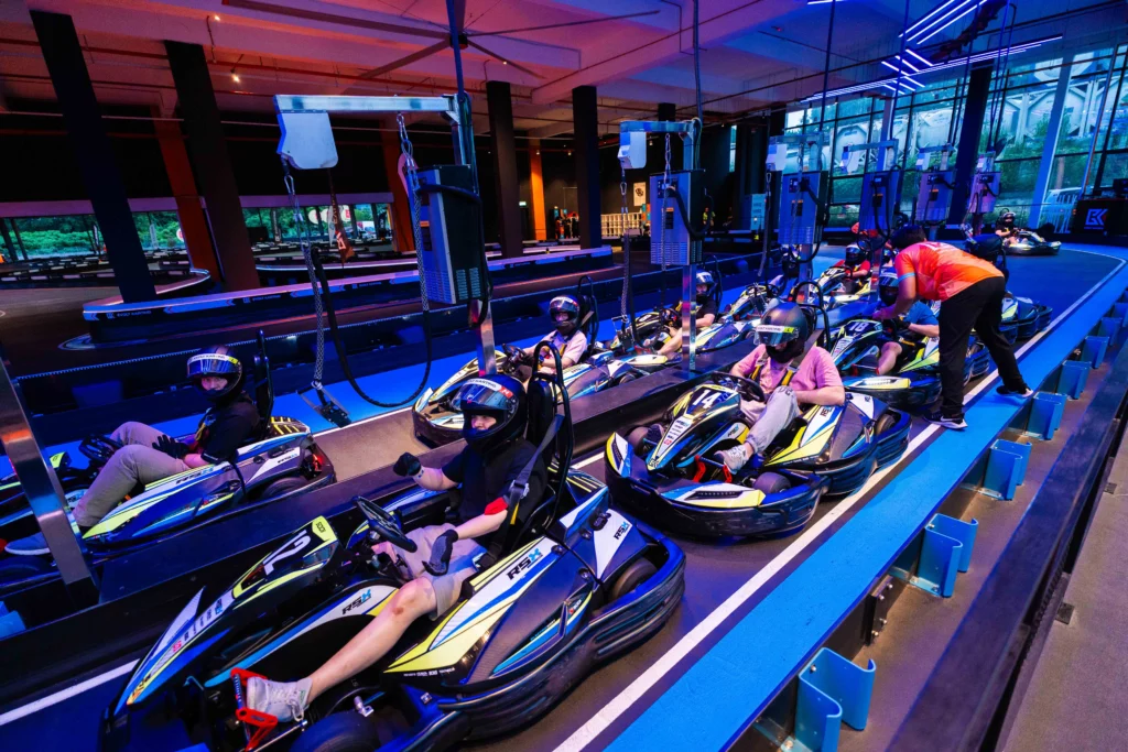 Indoor go-karting event organization in Malaysia
